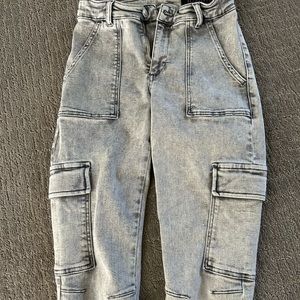 All saints skinny cargo jeans